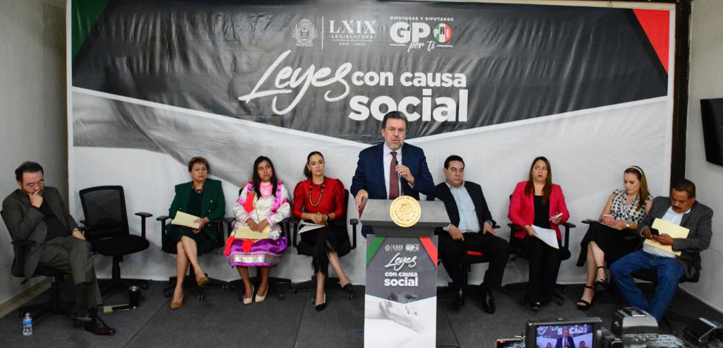 Impulsan diputados del PRI, leyes con causa social: Ricardo López